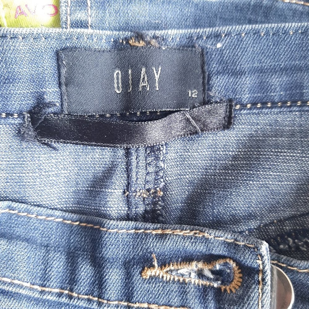 Ojay Denim Skirt - Size 12 - Picture 11 of 11